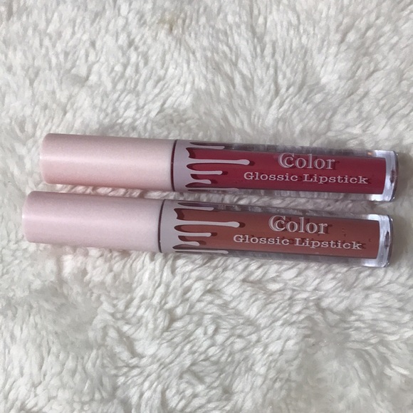 Color 2-pc lip gloss set. - Picture 2 of 2